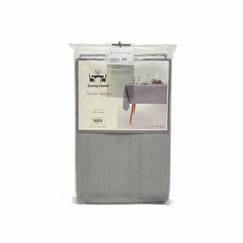 Mbulesë Tavoline Danny Home Easy-Care, Gri, 135 x 220 cm