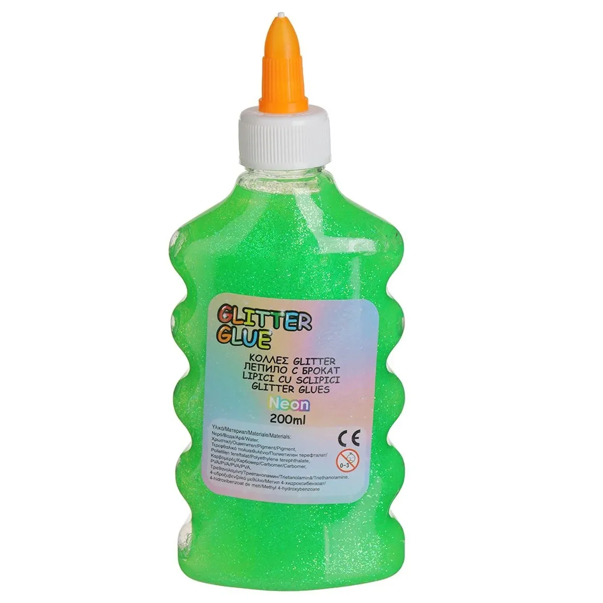 Ngjitës i lëngshëm në ngjyrë jeshile me shkëlqim 200 ml