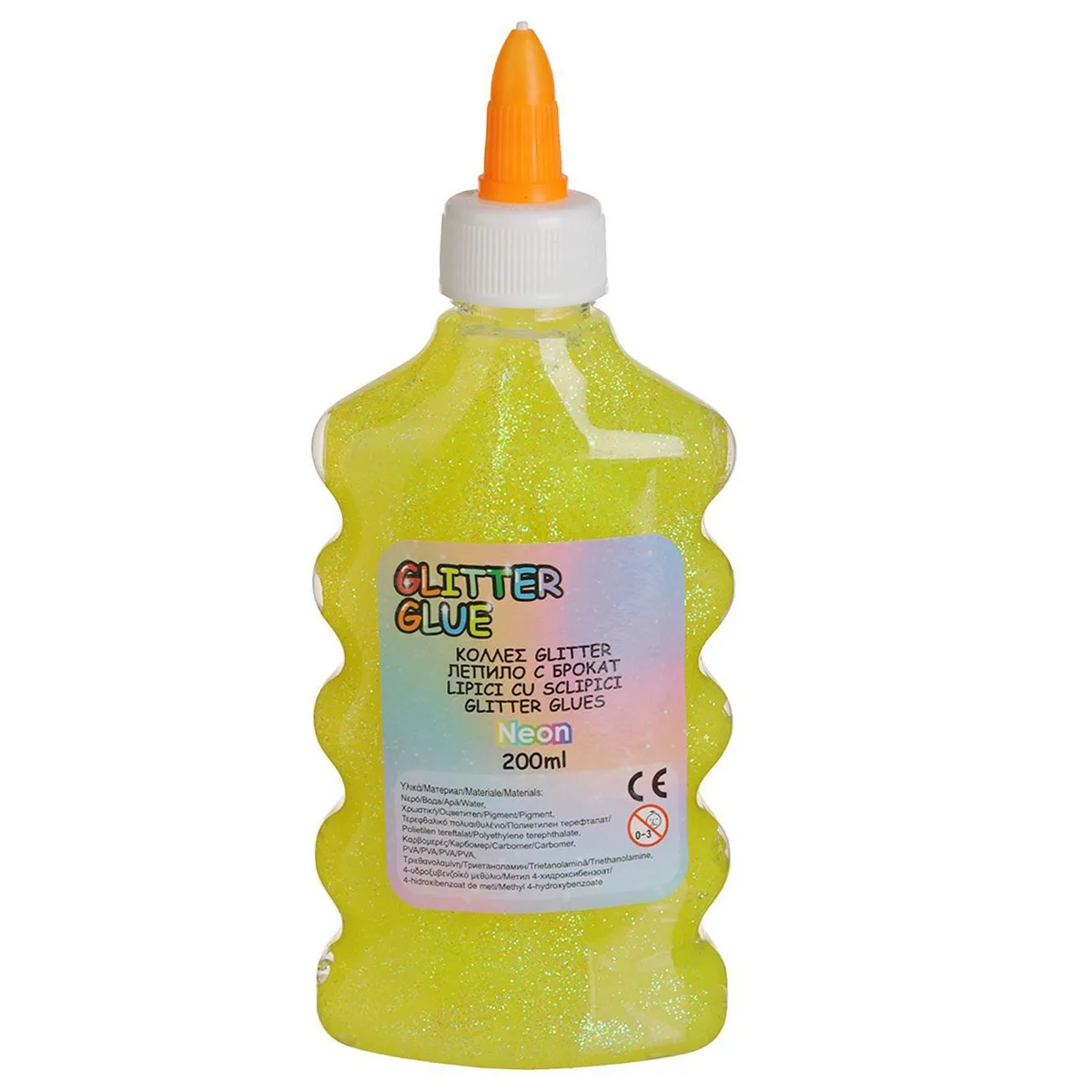 Ngjitës i lëngshëm në ngjyrë të verdhë me shkëlqim 200 ml