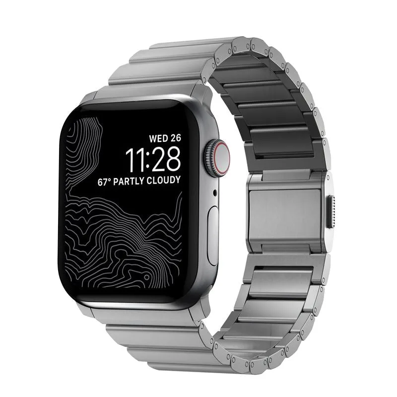 Каишка от Nomad - Titanium Band Silver for AW мм