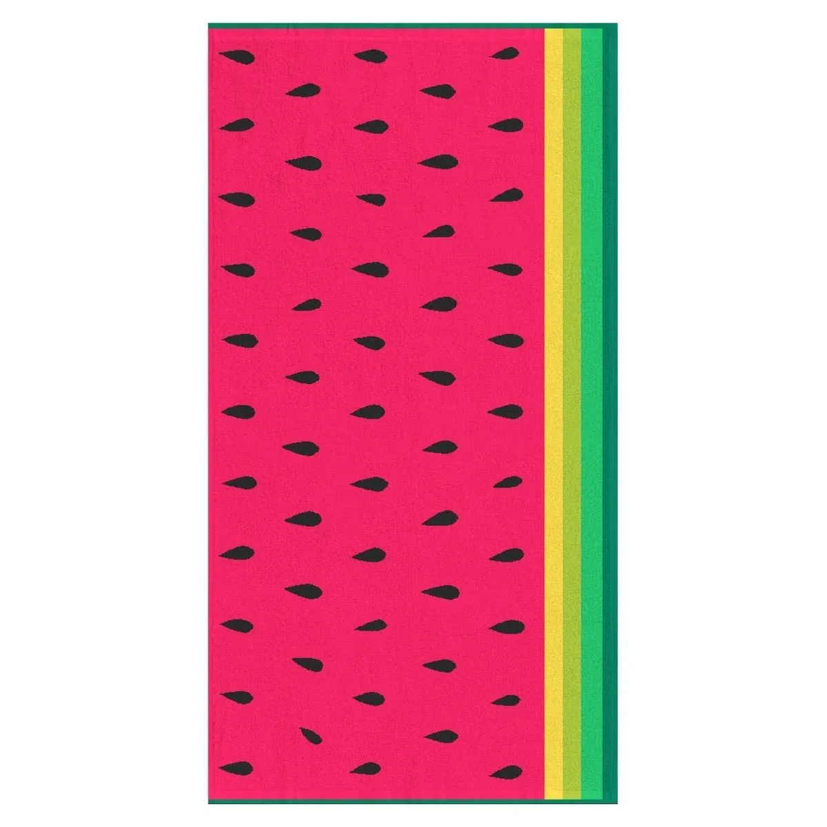 Peshqir plazhi prej pambuku me dizajn shalqi, 150x75 cm