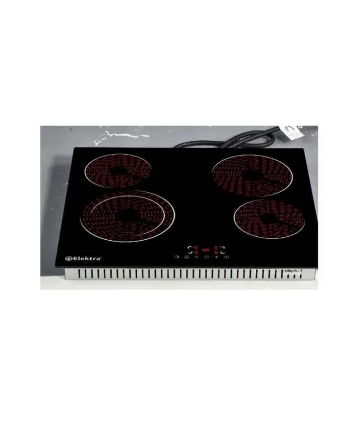 Pianurë Elektra EP-X1512FBL – 60 cm, 4 Vatra Elektrike, Kontroll Touch, Qeramike