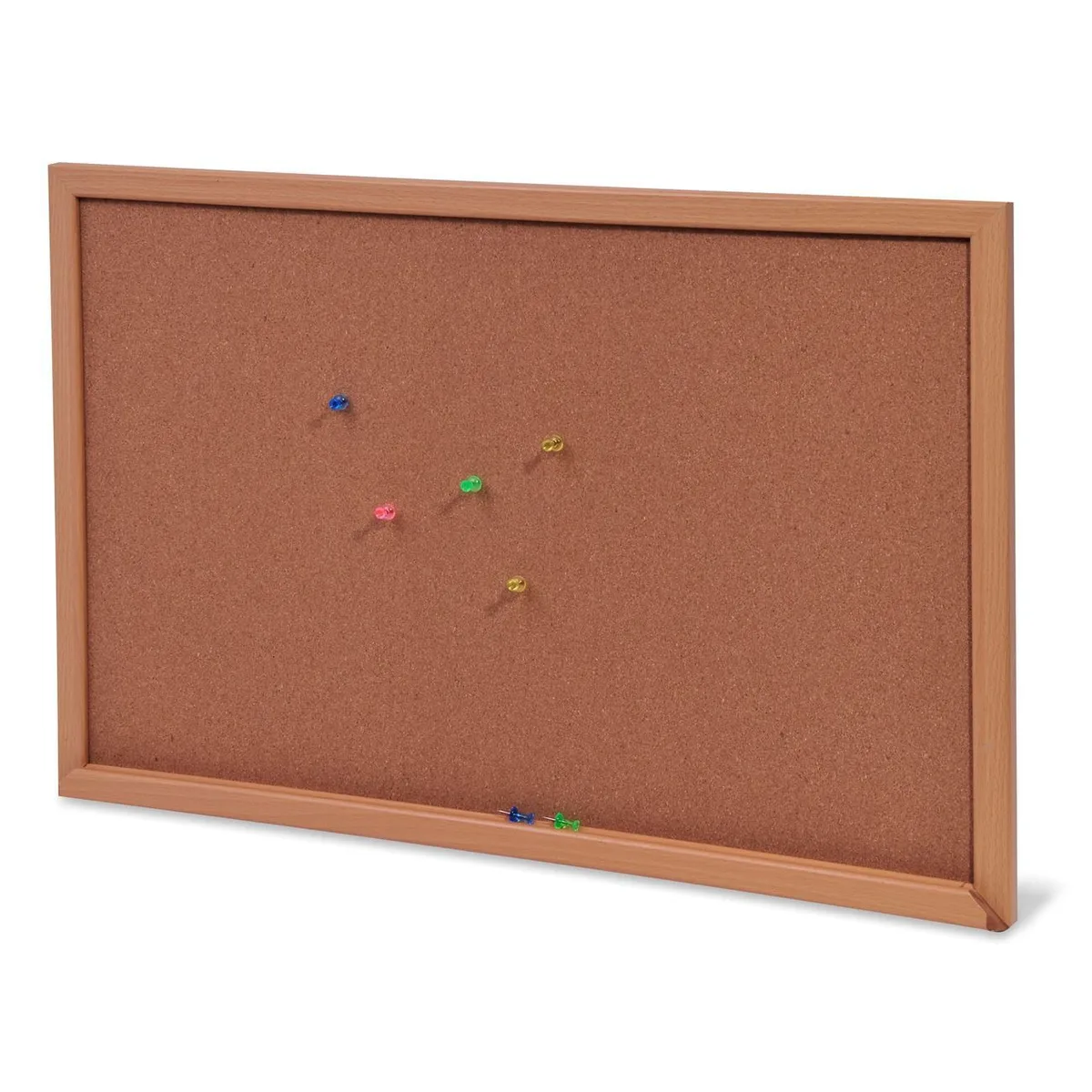 Pin board druri, ngjyrë kafe 45x60cm