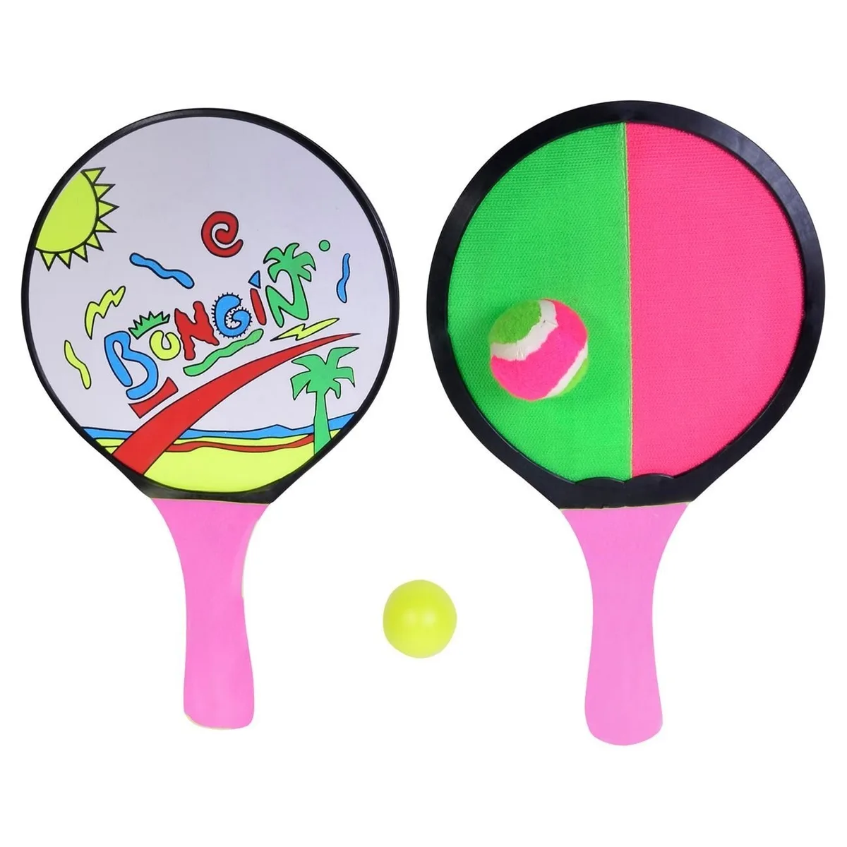 Raketa Dizajn Catchball 40 Cm 2 Copë & 2 Topa