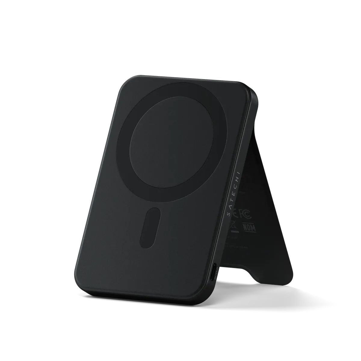 Преносима батерия Satechi - Qi2 5K Magnetic, 5000 mAh - черна