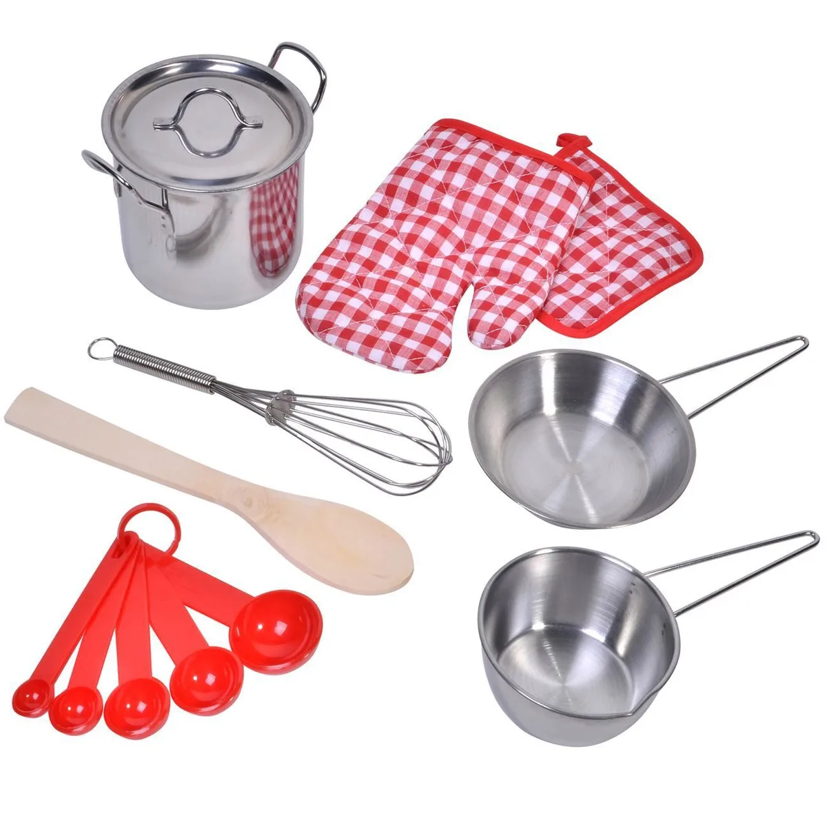 Set enësh kuzhine për fëmijë - 9 copë