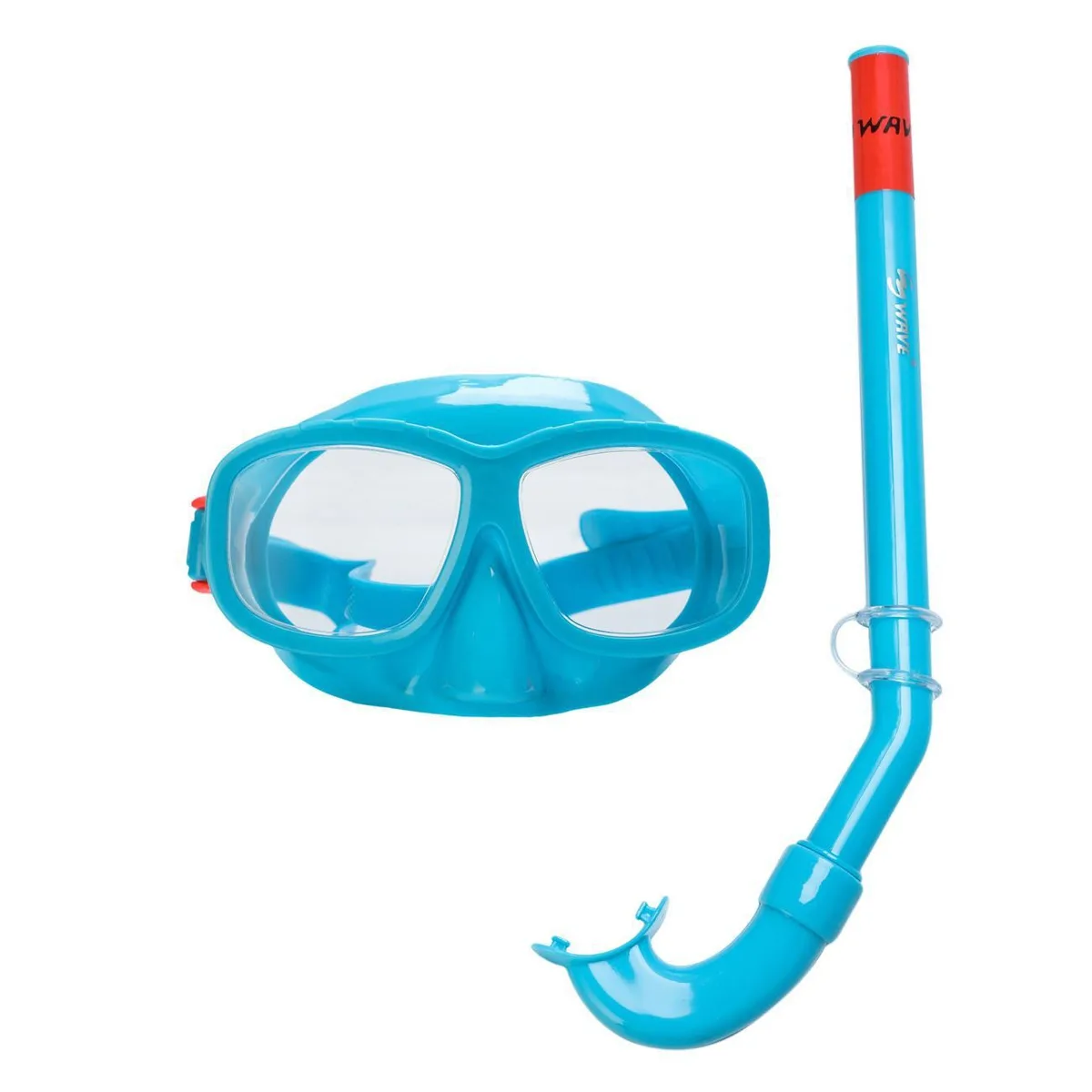Set maskë plazhi blu për fëmijë 3-6 vjeç