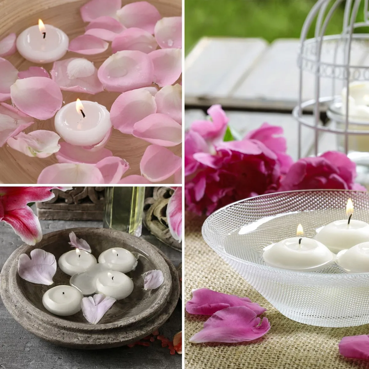 Set qirinj aromatikë të bardhë- 10 copë