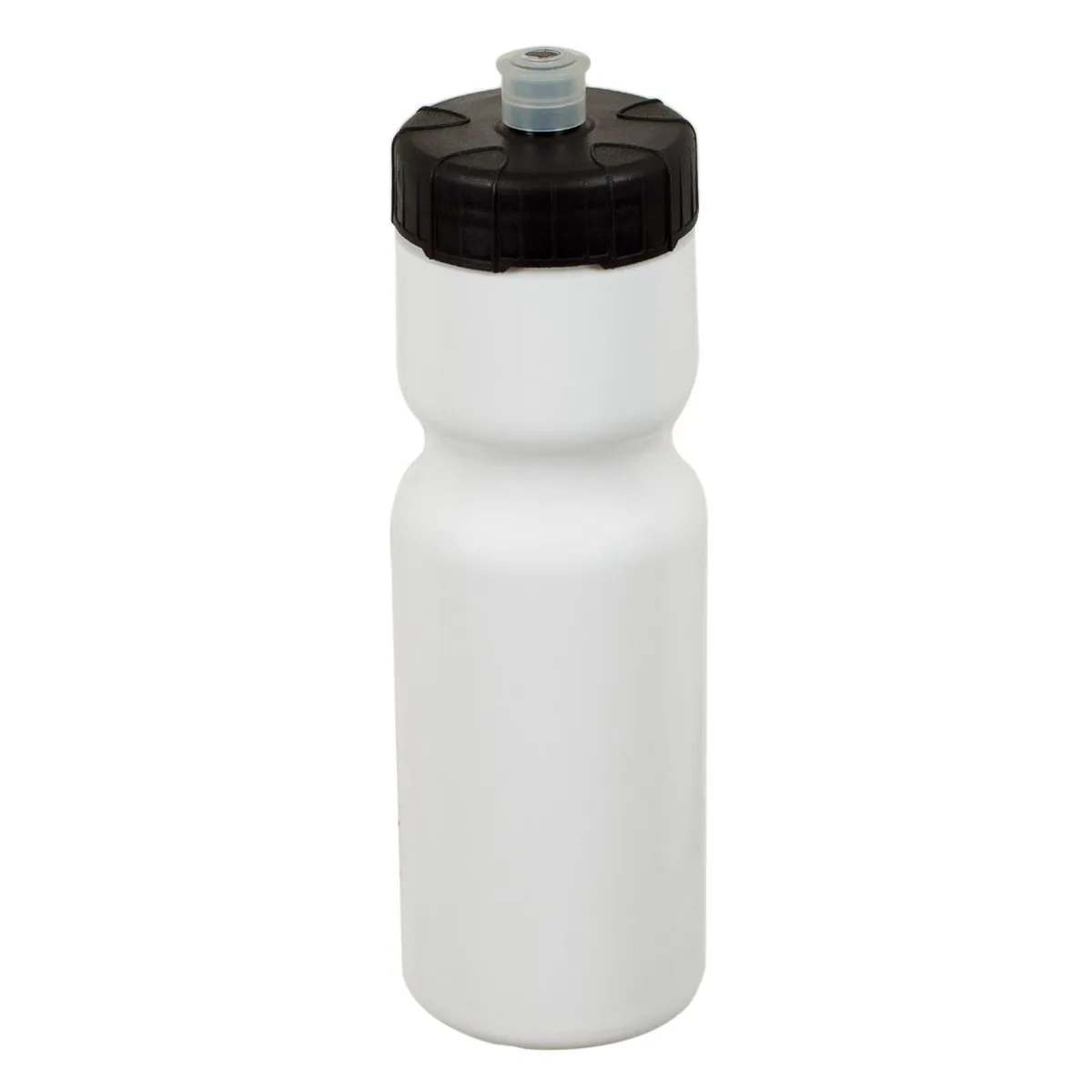 Shishe palestre ngjyrë e bardhë me kapak të zi 650 ml