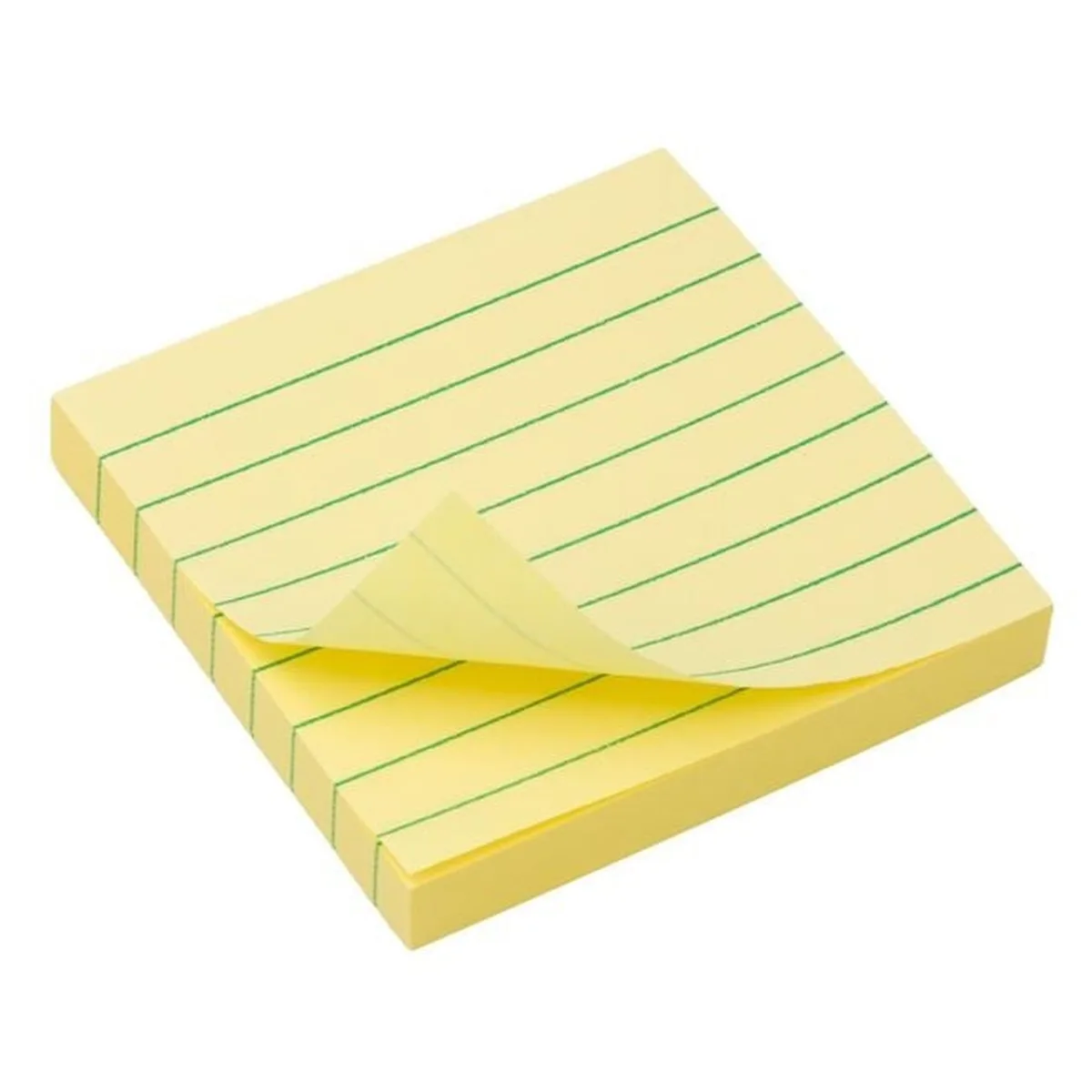 Sticky Notes Të Verdha Me Vija 7.6x7.6 Cm 100 Fletë
