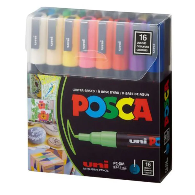UNI?Marker?POSCA?PAKO?16?COPE?Ngjyra