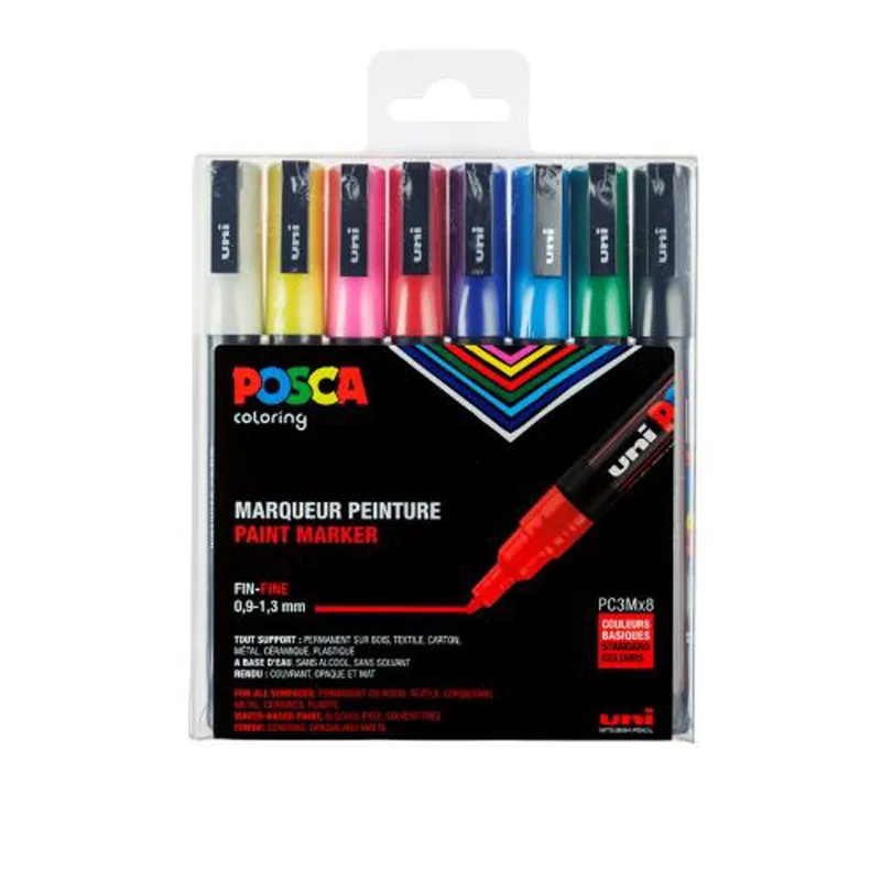UNI?Marker?POSCA?PAKO?8?COPE?Ngjyra