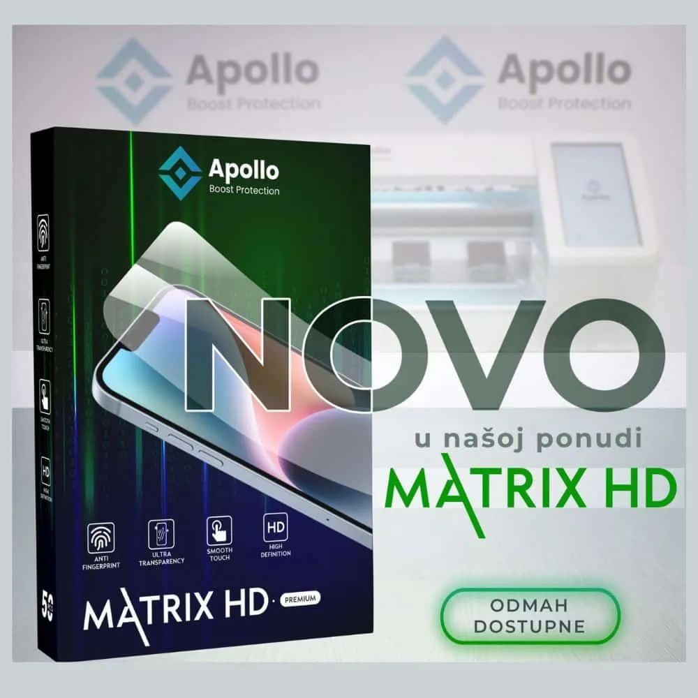 Zaštitna folija za mobitel MATRIX HD