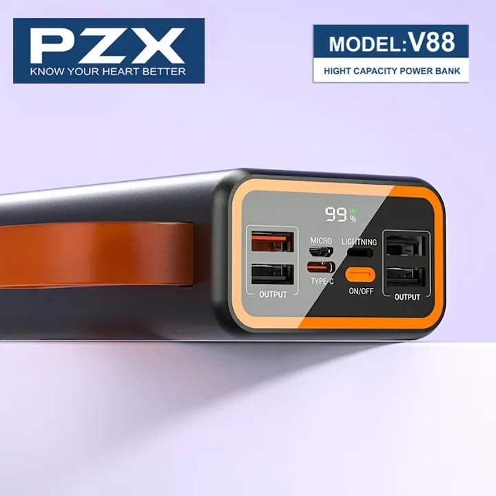 PZX V88 Outdoor Camping Power Bank 30000mAh
