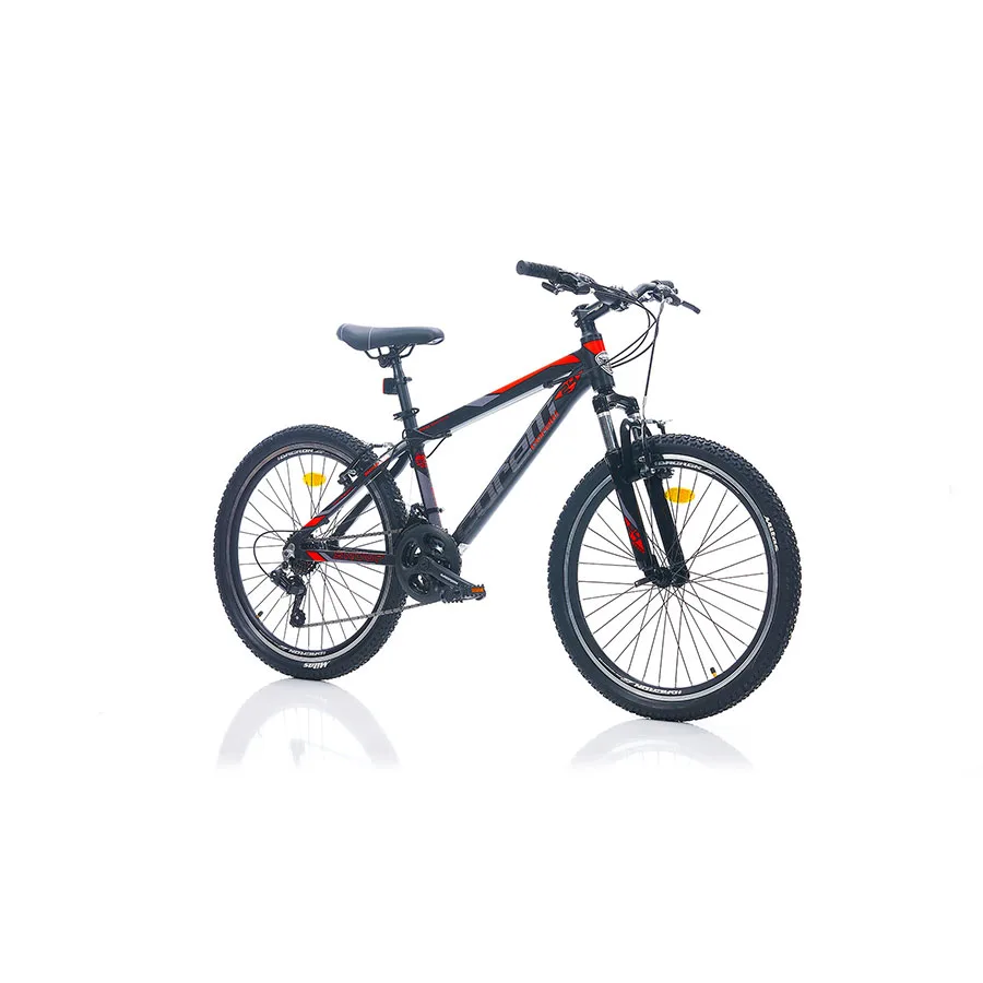 Corelli Bicikl Felix 3.2 24” ALU BLACK-RED-GREY