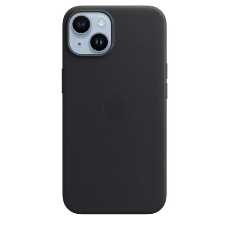 Cover iPhone 14 Leather Midnight