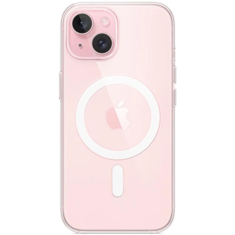 Cover iPhone 15 MagSafe Clear
