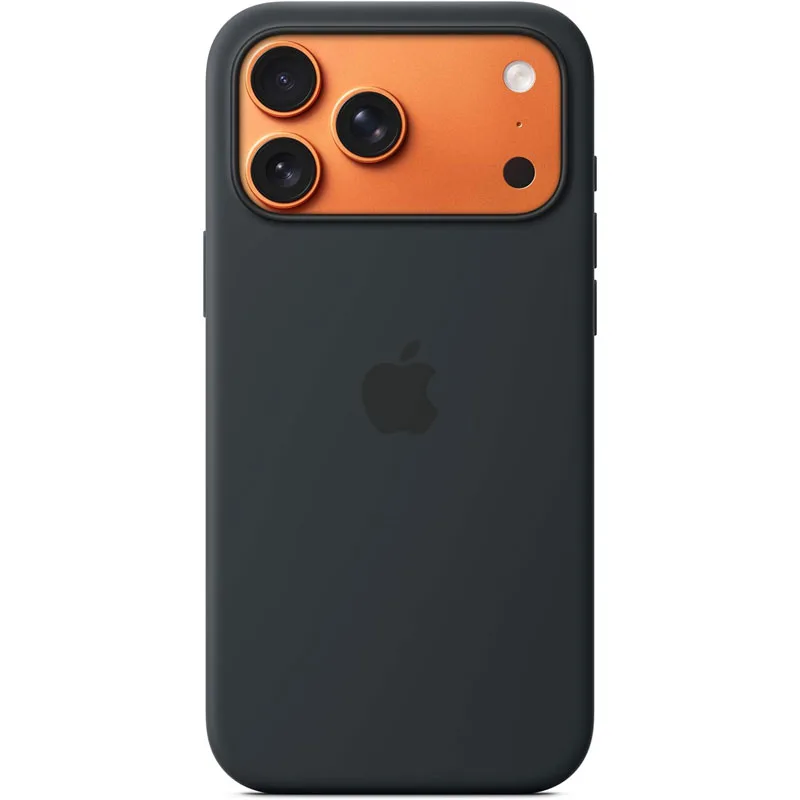 Cover iPhone 17 Pro Max Silicone MagSafe Black
