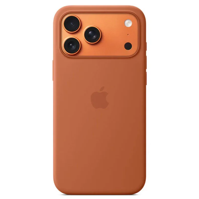 Cover iPhone 17 Pro Max Silicone MagSafe Terra