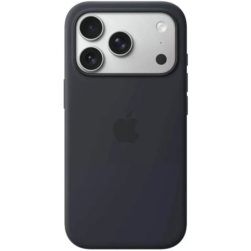 Cover iPhone 17 Pro Silicone MagSafe Black