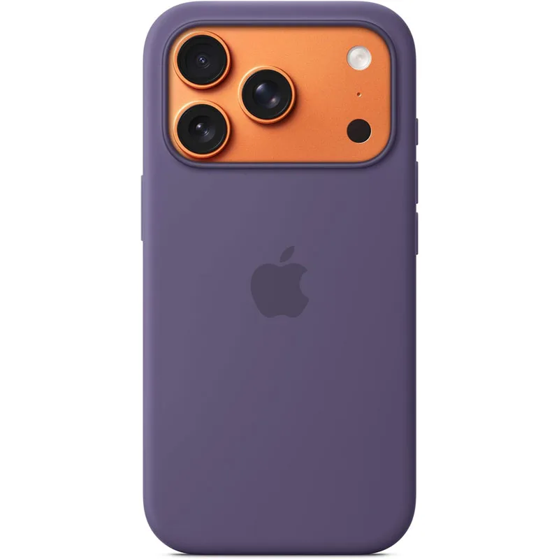 Cover iPhone 17 Pro Silicone MagSafe Purple Fog
