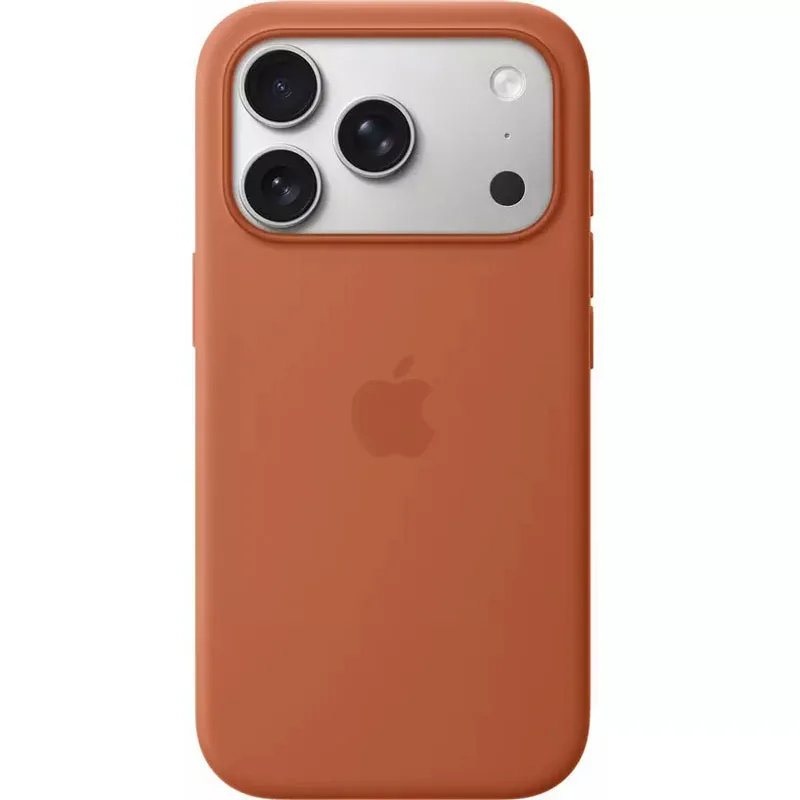 Cover iPhone 17 Pro Silicone MagSafe Terra Cotta