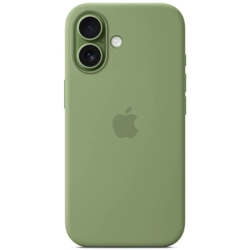 Cover iPhone 17 Silicone MagSafe Light Moss