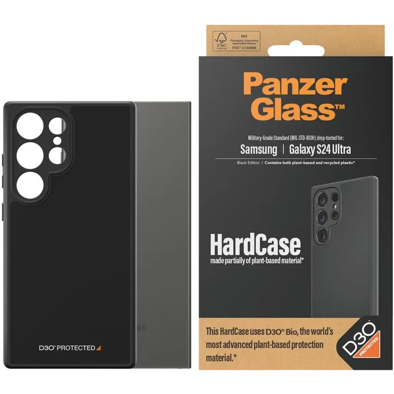 Cover PanzerGlass Galaxy S24 Ultra Black Hardcase