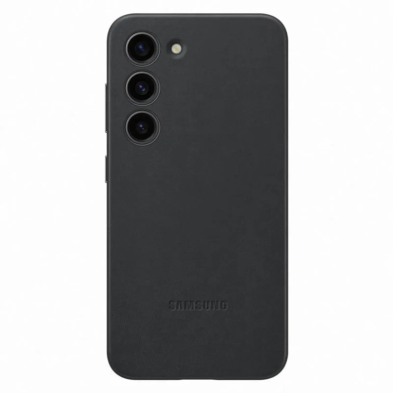 COVER Samsung Galaxy S23 Leather BLACK