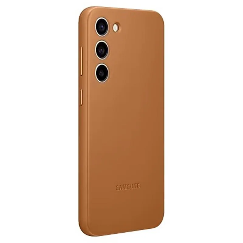 COVER Samsung Galaxy S23+ Leather CAMEL