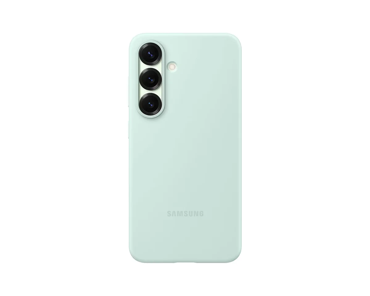 Cover Samsung Galaxy S25 Silicone Mint
