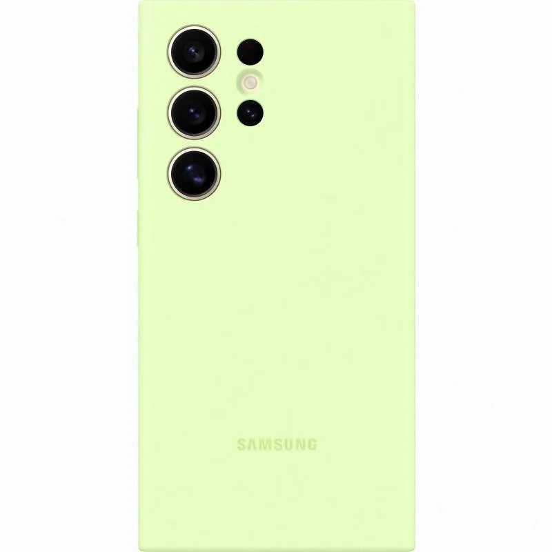 Cover Samsung S24 Ultra Silicon Green