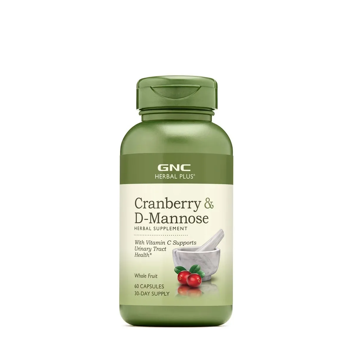 Cranberry Plus D-Mannose 60 kapsula suplement për shëndetin e traktit urinar