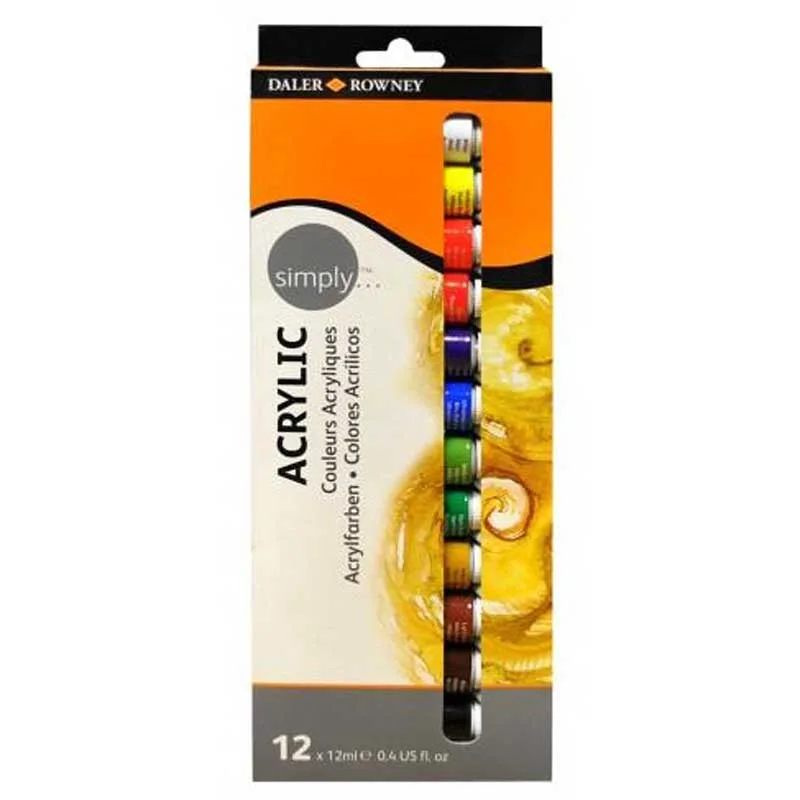 DALER R. Simply BOJRA Akrilike SET 12NGJ. X12ML
