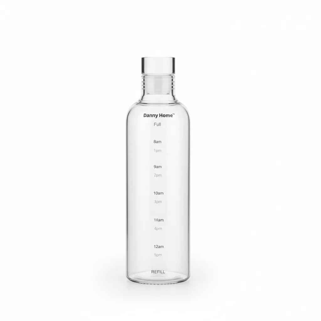 Danny Home Shishe Qelqi 1000 ml me Mbyllje Hermetike për Vaj & Lëngje