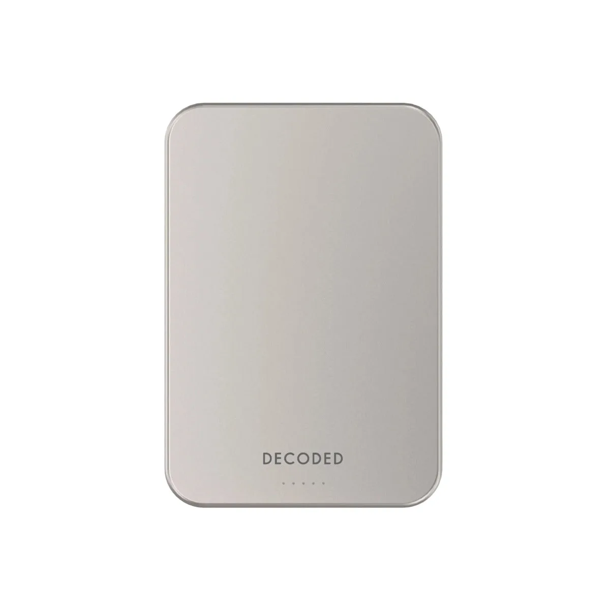 DECODED Ultra Slim Qi2 Powerbank 10.000MaH Black