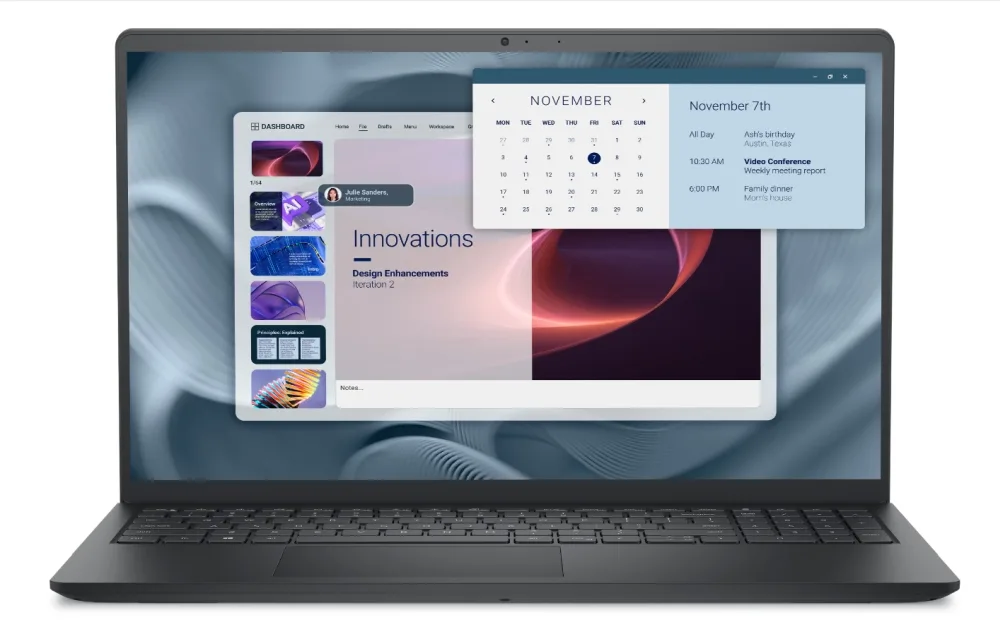 Dell Laptop Pro 15 Essential PV15250 15.6' Intel Core 3