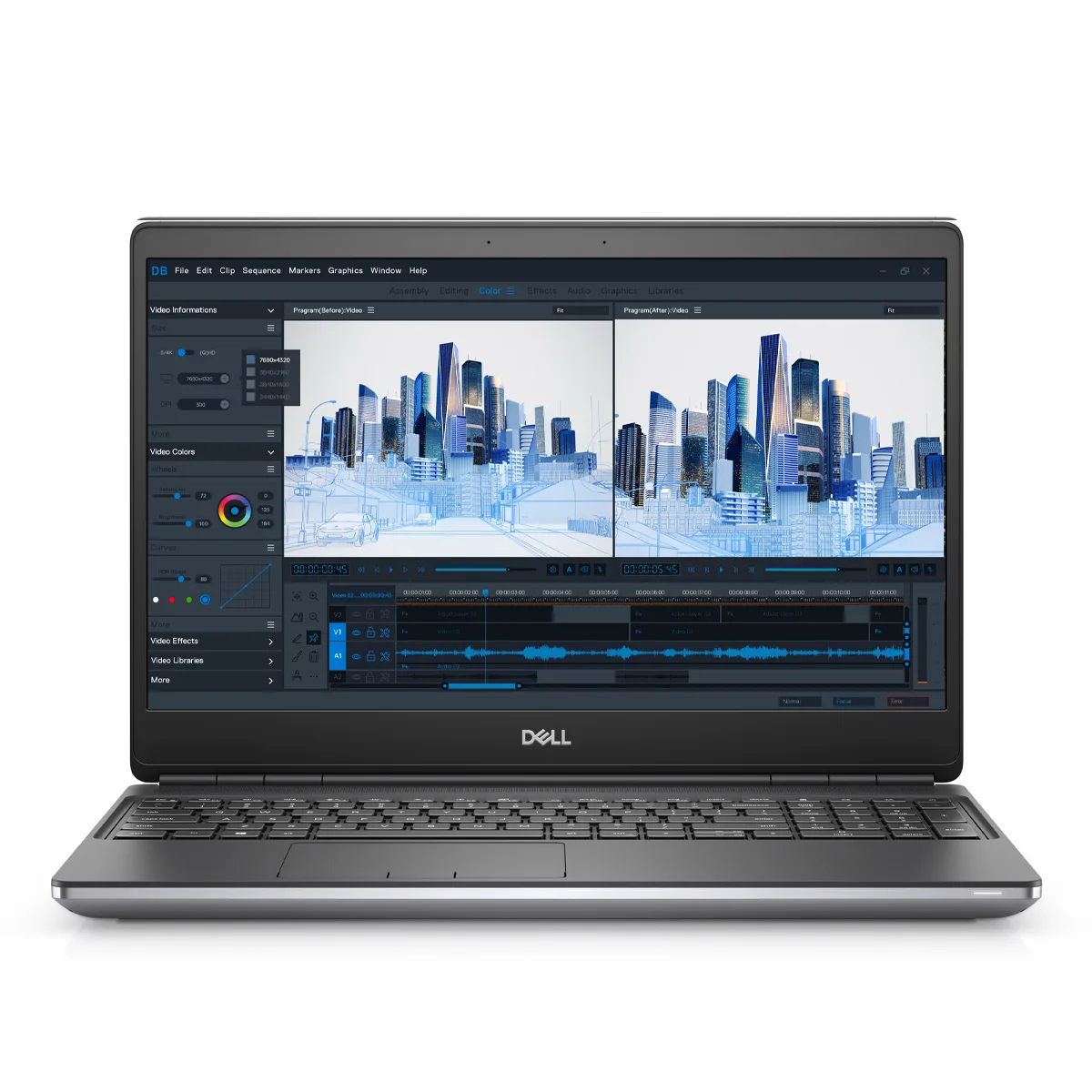 DELL PRECISION 7550 i7-10850H, 16 GB, SSD 500 GB, Nvidia T1000 4 GB, SCR 15,6 inch FHD - R&R Computer Services