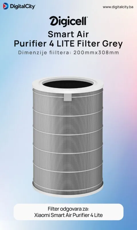 Digicell pametni pročišćivač zraka 4 Lite filter