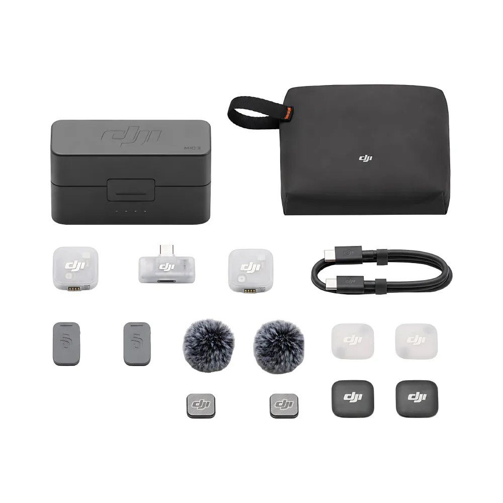 DJI Mic Mini 2 (2 TX + 1 Mobile RX + Charging Case)