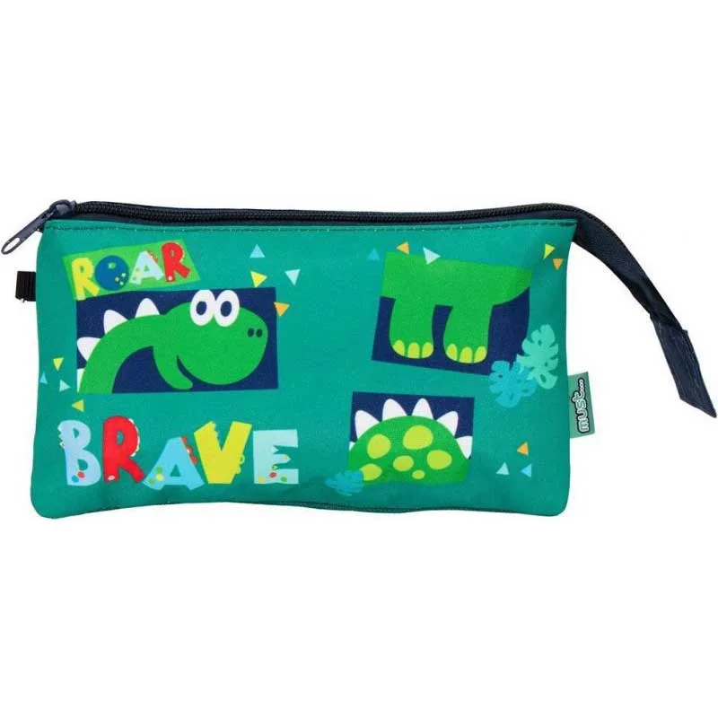 DKS Kulete PER LAPSA MUST 22.5X11.5CM 3CASES DINO