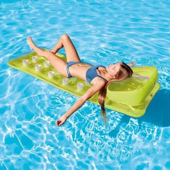 Dyshek plazhi Intex në 3 ngjyra 1.88x0.71m