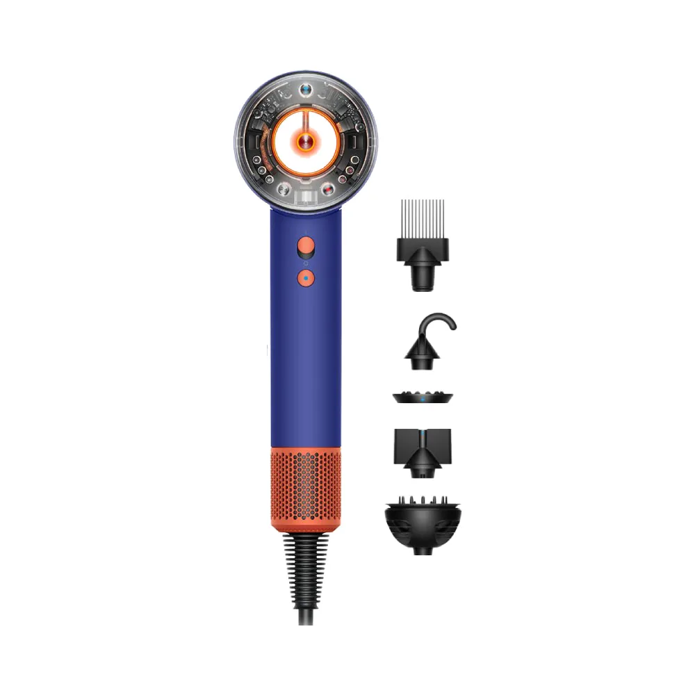 Dyson Supersonic Nural™ Hair Dryer – Vinca Blue/Topaz Orange