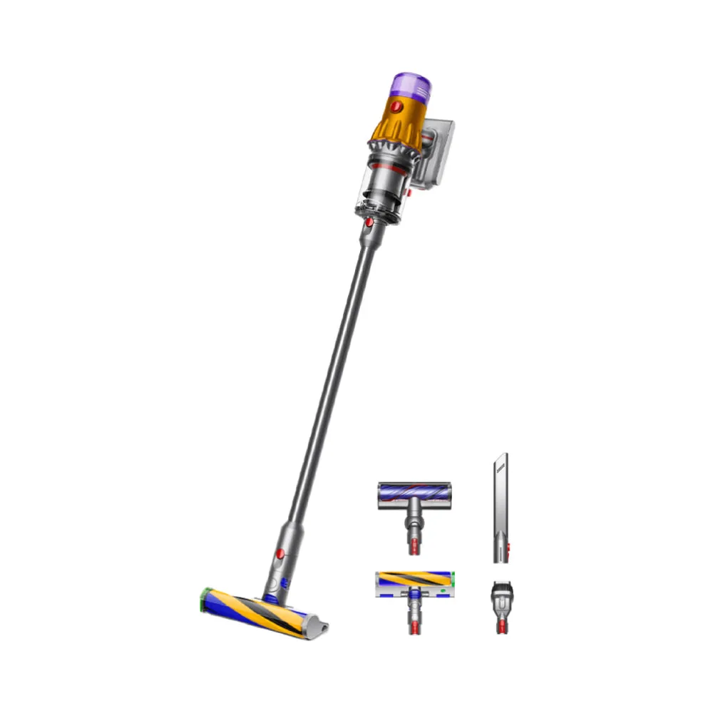 Dyson V12 Detect Slim Absolute Laser Vacuum Cleaner Yellow Gray