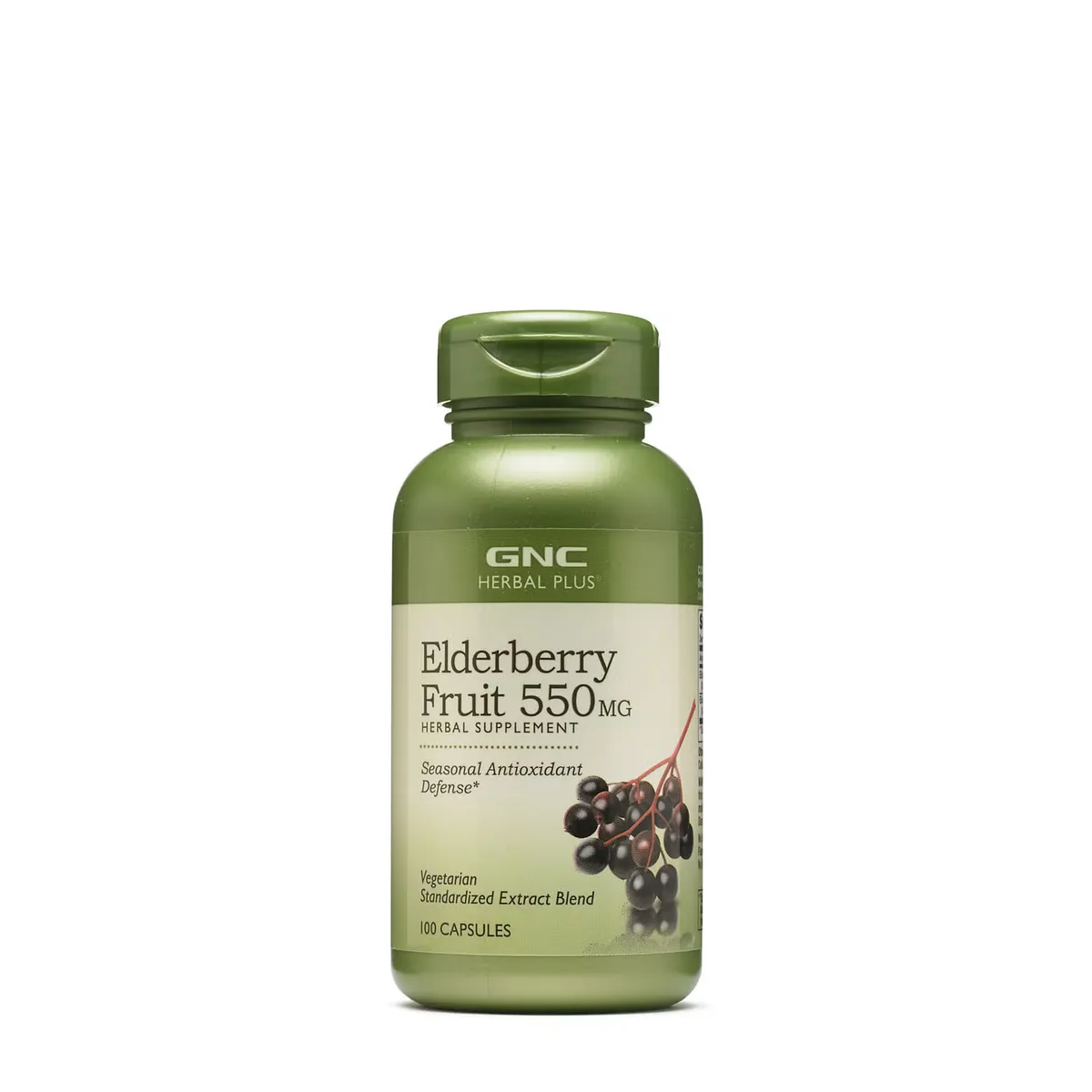 Elderberry Fruit 550 mg 100 kapsula suplement për imunitet dhe antioksidant