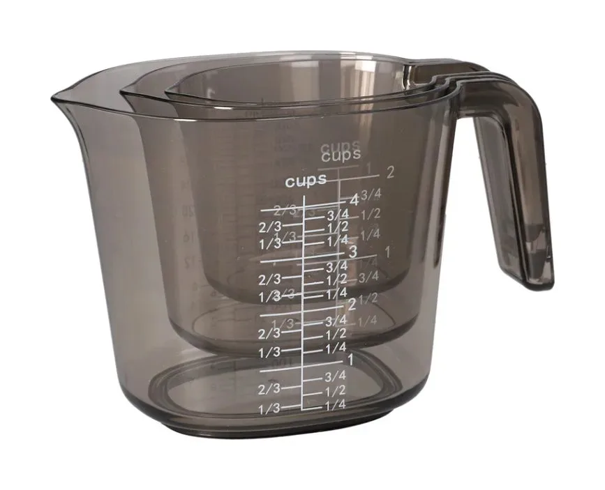 Ene Matese / Set 3 cope / 100ml, 250ml, 500ml / Plastik