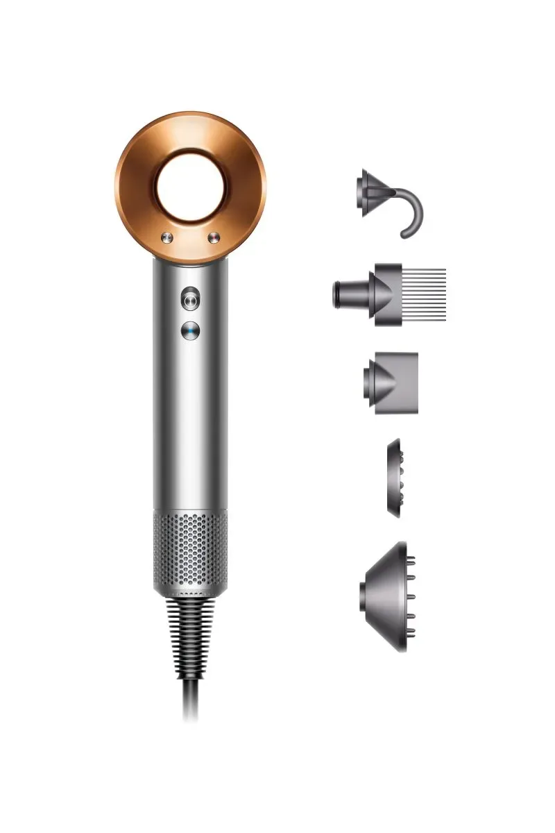 Fen Dyson Supersonic HD07 Bright Nickel/Bright Copper (389922)