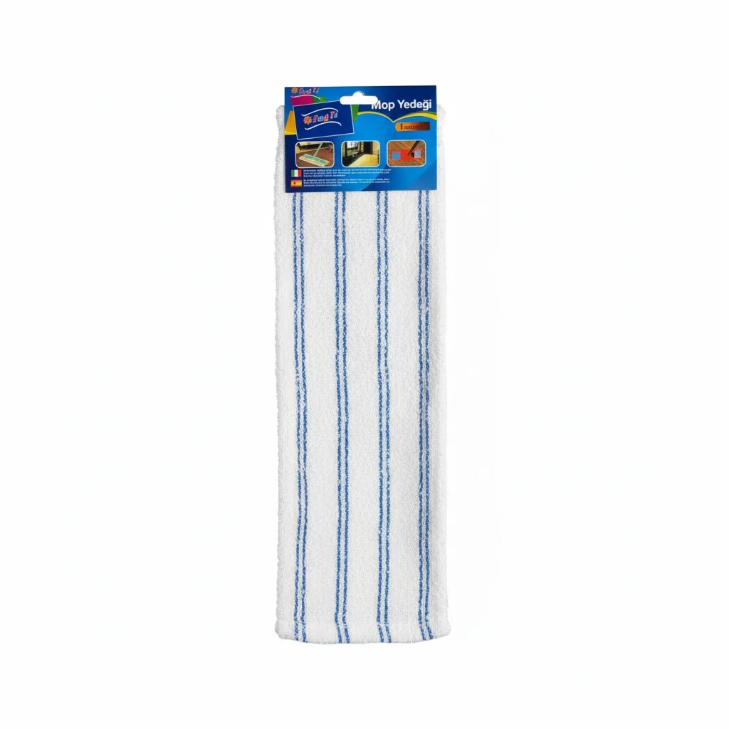 Feng Ye Leckë Zëvendësuese Mikrofibre për Mop të Sheshtë, Për Pastrim të Lagësht dhe të Thatë, 1 copë
