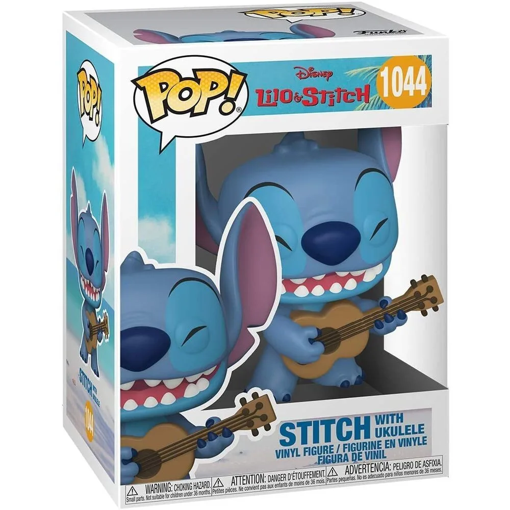 Figure Funko Pop! Disney 1044: Stitch With Ukulele