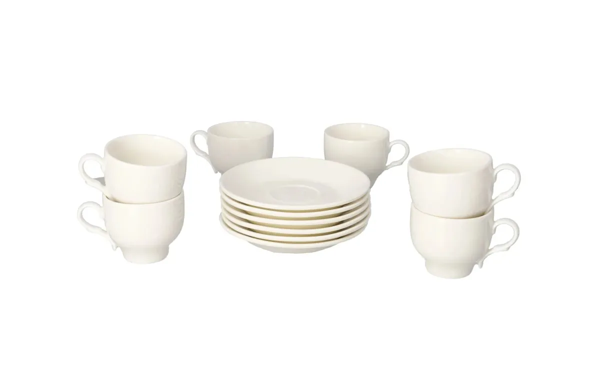 Filxhan Caji / Set 6 cope / 6x6.5x12cm / 80ml / Porcelan